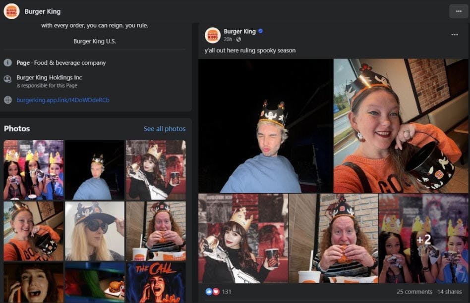 Burger King You Rule Social Media Kampagne
