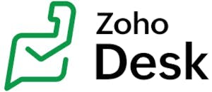Zoho Desk Logo as a top social media customer service platform