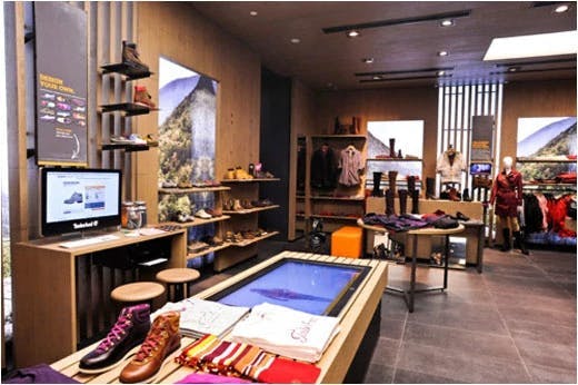 Timberland omnichannel Customer Experience example