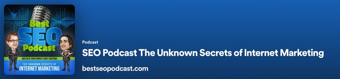 SEO podcast The Unknown Secrets of Internet Marketing