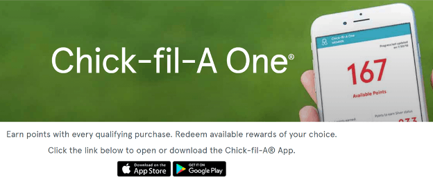 Chick-Fil-A One program.