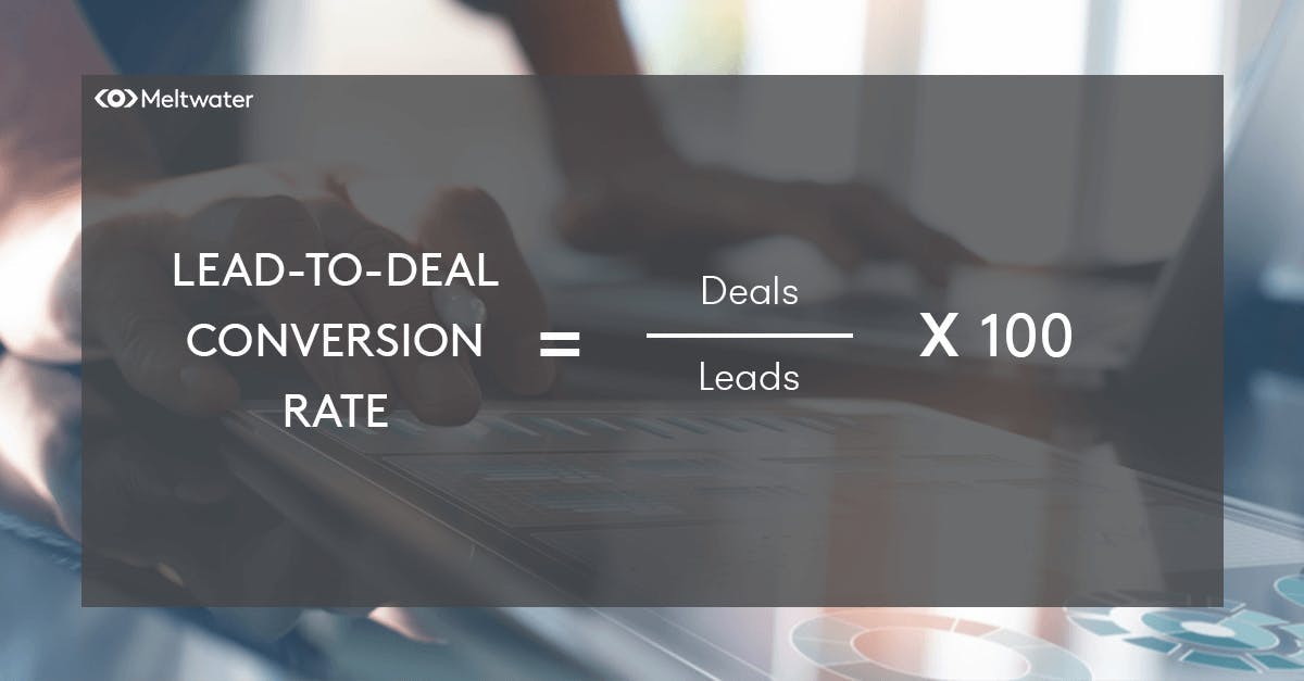 Lead-to-Deal Conversion Rate Formel zur Berechnung