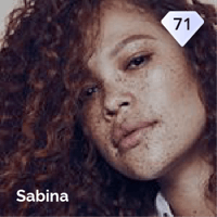 Sabina Influencer score