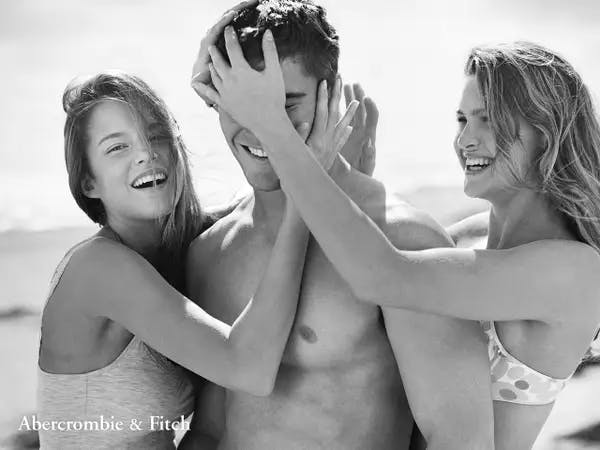 Abercrombie & Fitch advert
