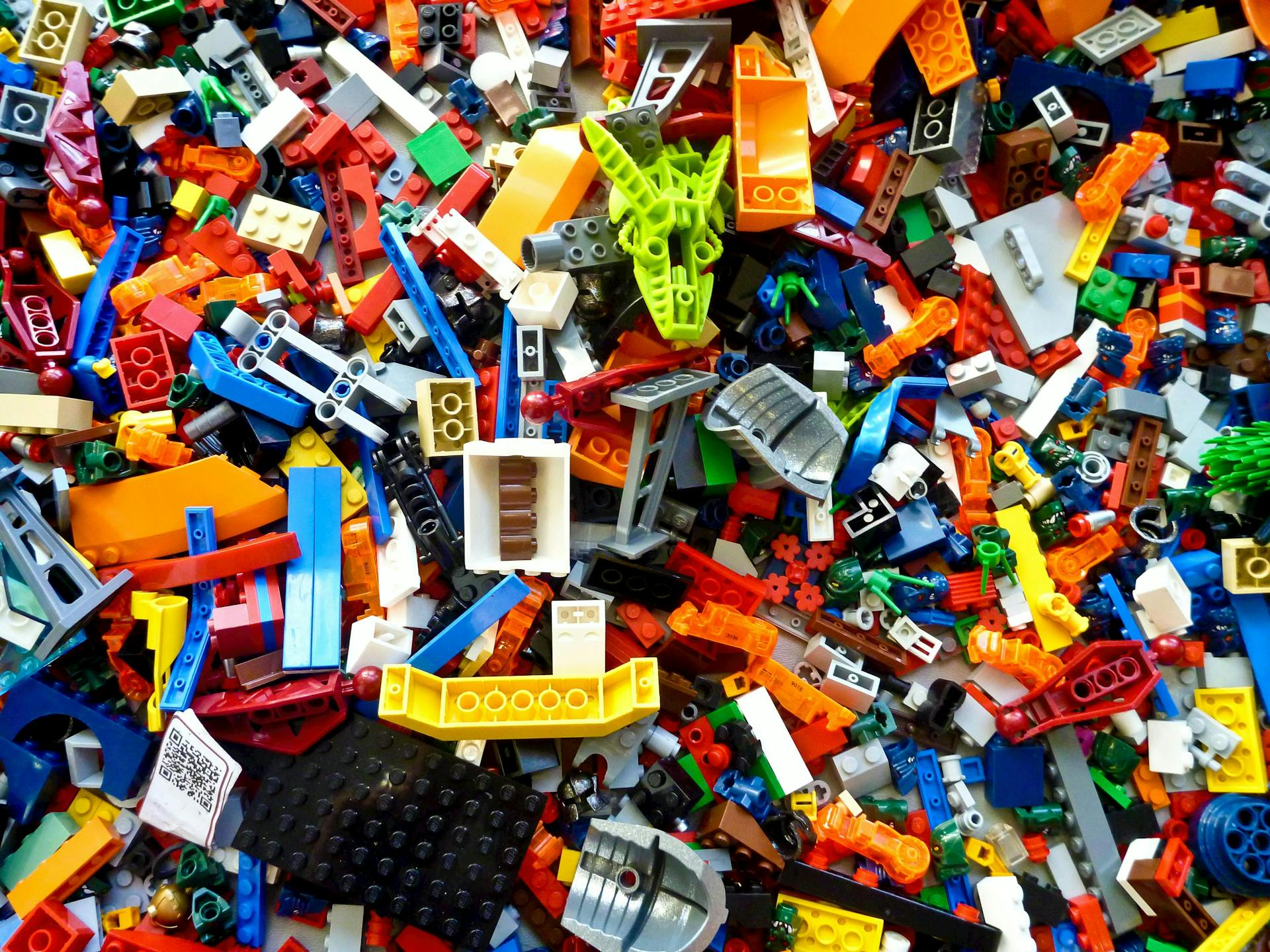 Large assortment of all different legos and toys. Overdoing it with too many posts is a common social media mistake