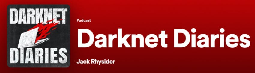 Tech podcast Darknet Diaries