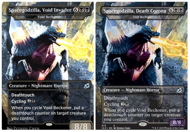 Ikoria Magic Card: Spacegodzilla, Death Corona