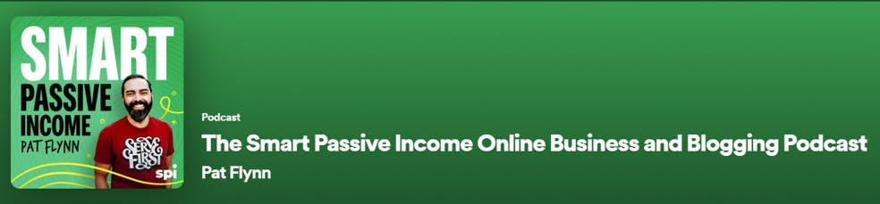 Smart Passive Income with Pat Flynn podcast