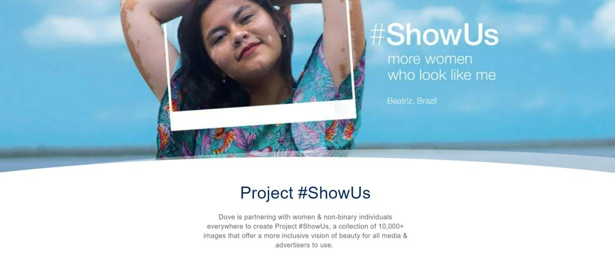 Dove #ShowUs als PR-Kampagnen-Beispiel