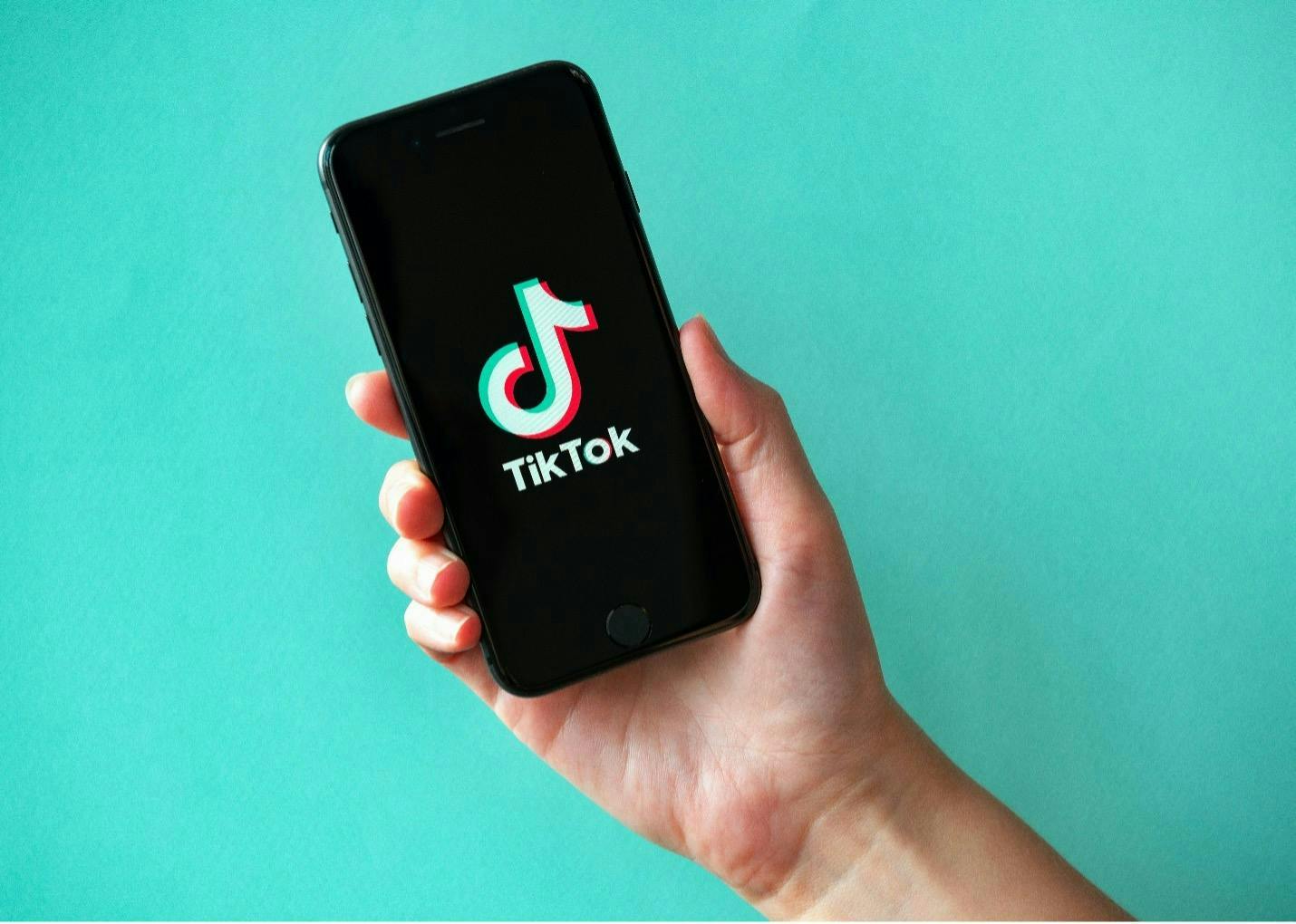 TikTok app.