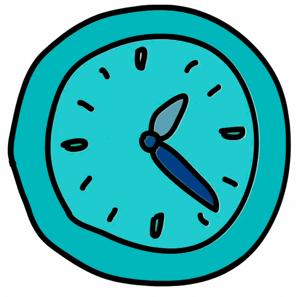 clock illustration 