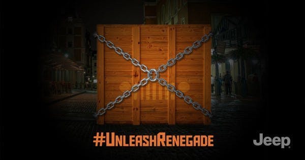 Jeep's campaign for #UnleashRenegade