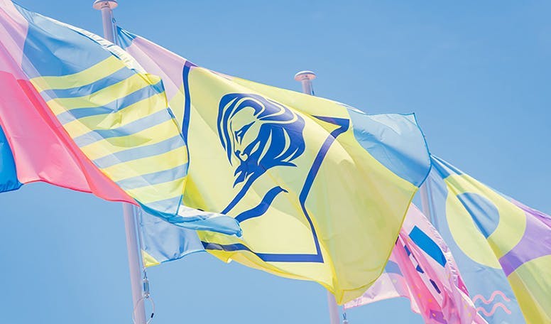 Cannes Lions vlag