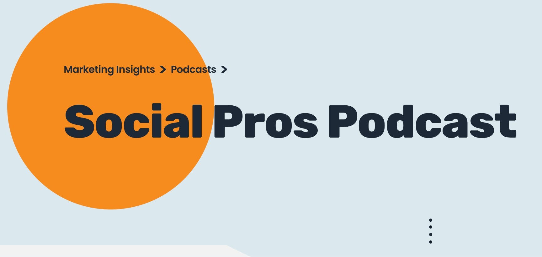 Social pros podcast