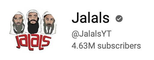Jalals Australian YouTube channel stats