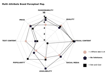 Example of perception map 
