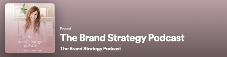 The brand strategy podcast