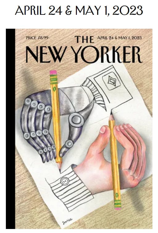 The New Yorker cover - top US magazines