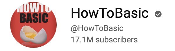 HowToBasic Australian YouTube channel stats
