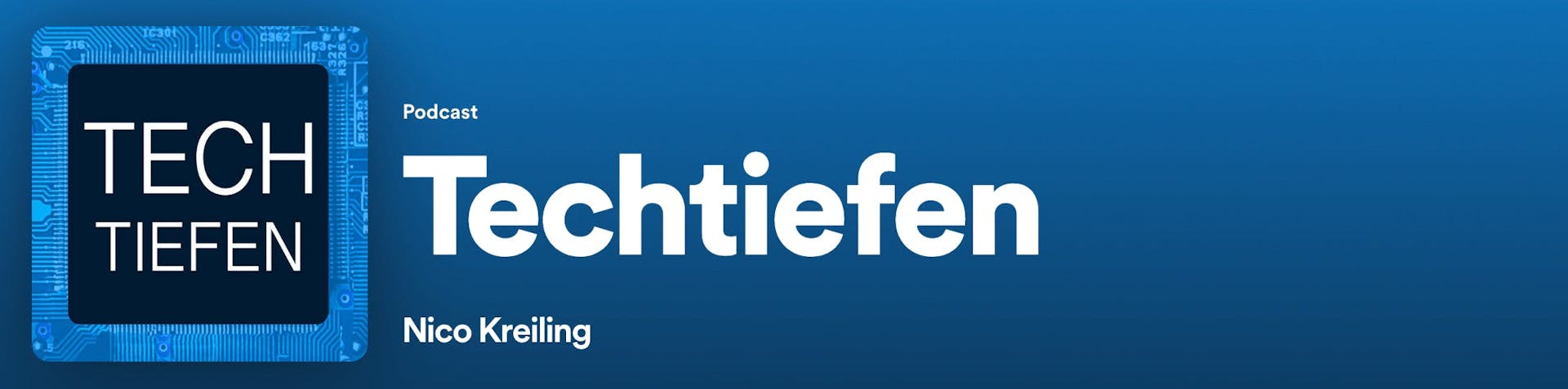 Techtiefen Podcast Banner