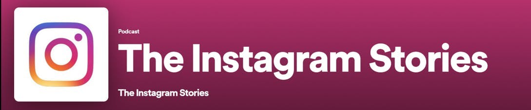 Social media podcast The Instagram Stories
