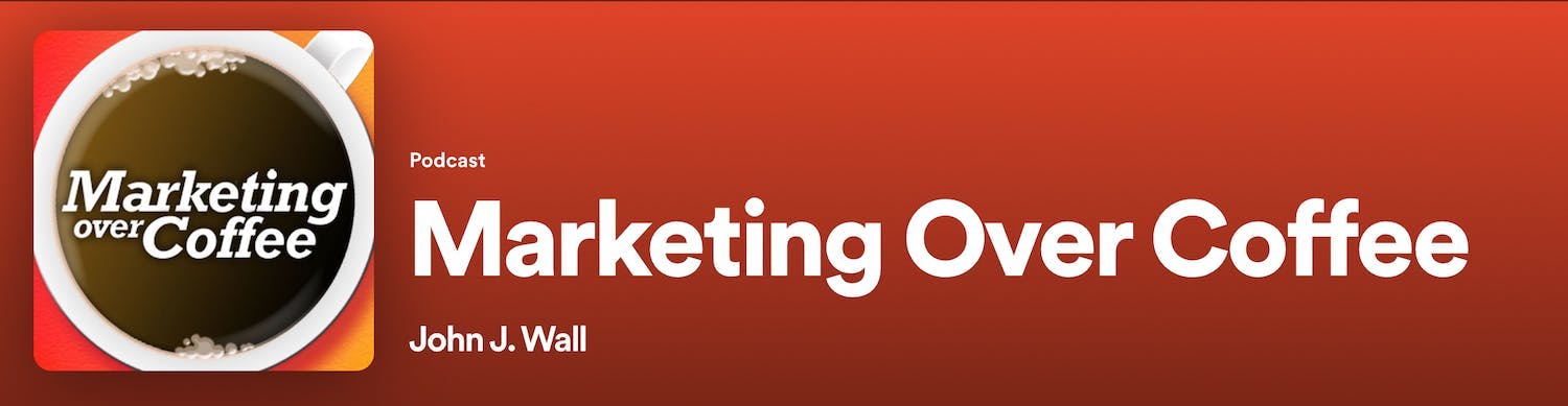 Marketing over coffee podcast