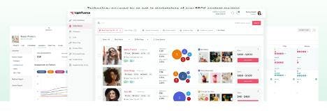 TapInfluence Influencer Marketing Software Screenshot