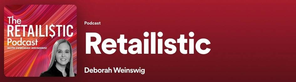 Retailistic retail podcast.
