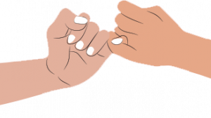 hands friendship cooperation icon