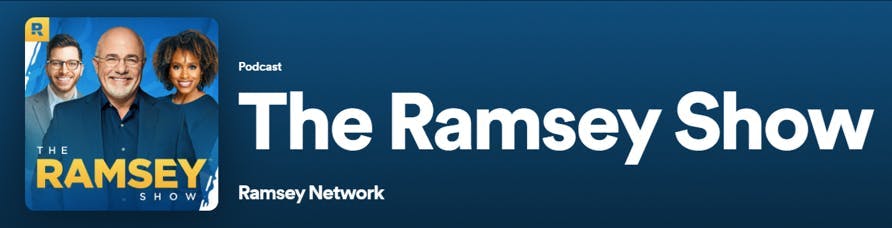 The Ramsey Show best finance podcasts