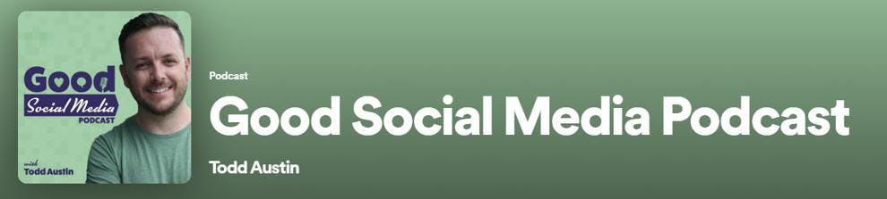 Social media podcast Good Social