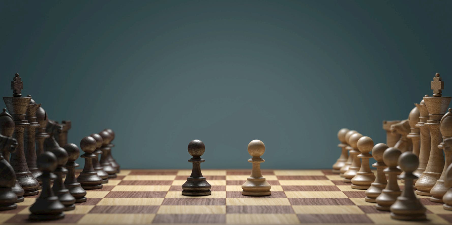 Partie d'échecs pour illustrer les concurrents