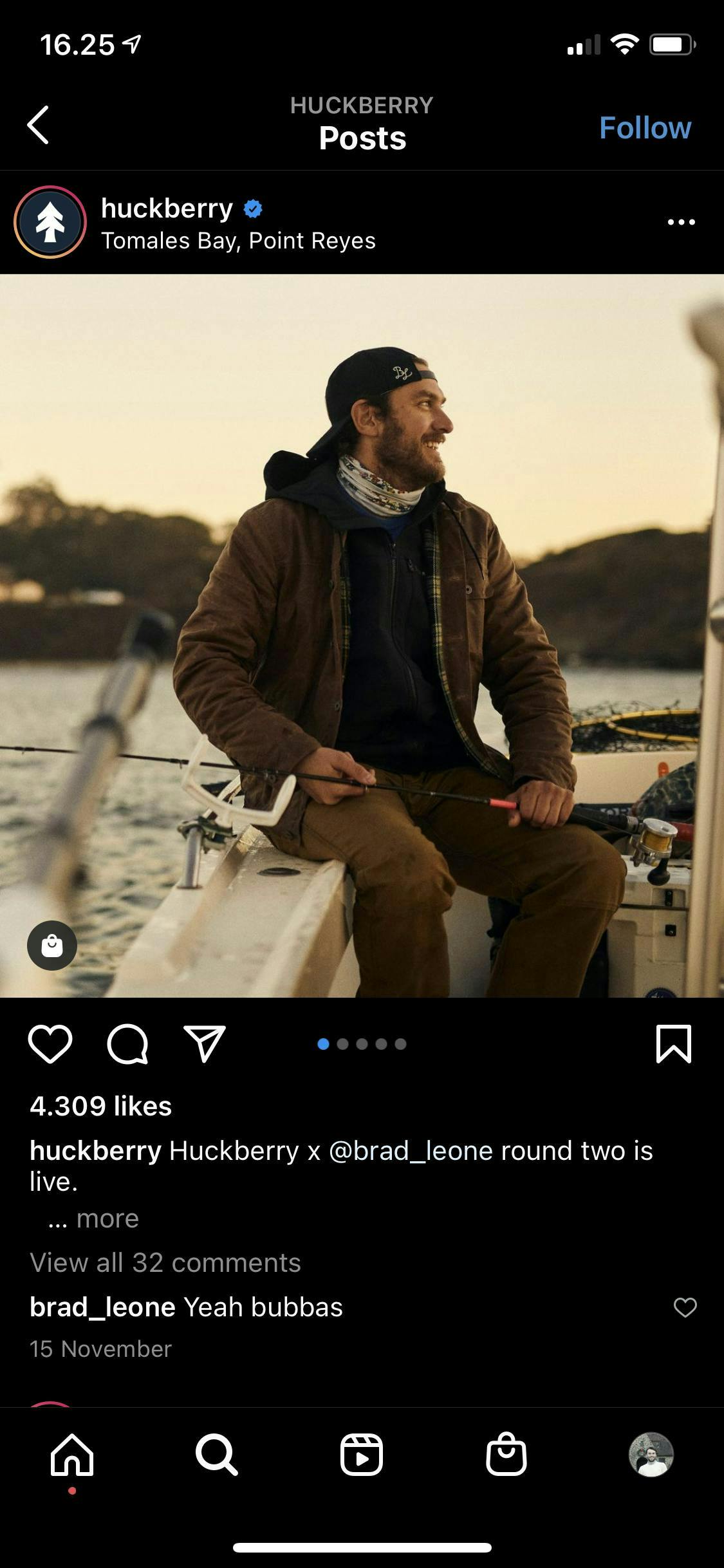 an image of model wearing Huckberry's clothing