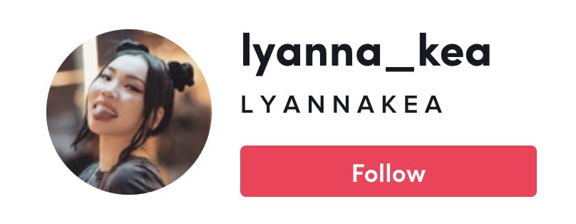 @lyanna_kea Australian TikToker profile