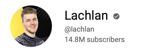 Lachlan Australian YouTube channel stats