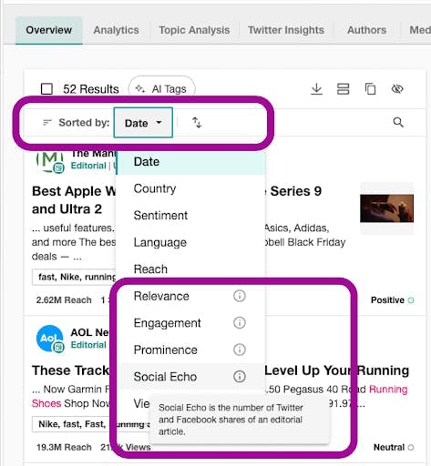 Meltwater: Content Stream Sort & Performance Updates - get to your most relevant content, quicker