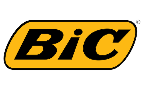 The BIC logo, which is featured at the top of this case story around how BIC used Meltwater to align media monitoring and PR reporting gloablly. 