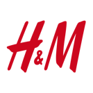 A logo of H&M 