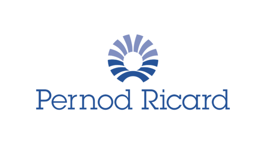 Le logo Pernod-Ricard dans un cas client Meltwater 